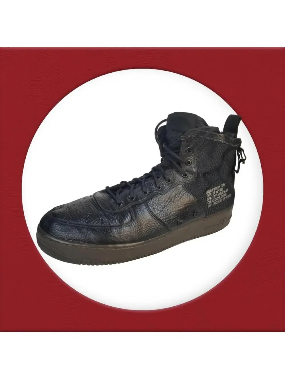 Nike Air Force 1 SF AF1 Mid SZ 15 Black Gum Special Field 917753-002
